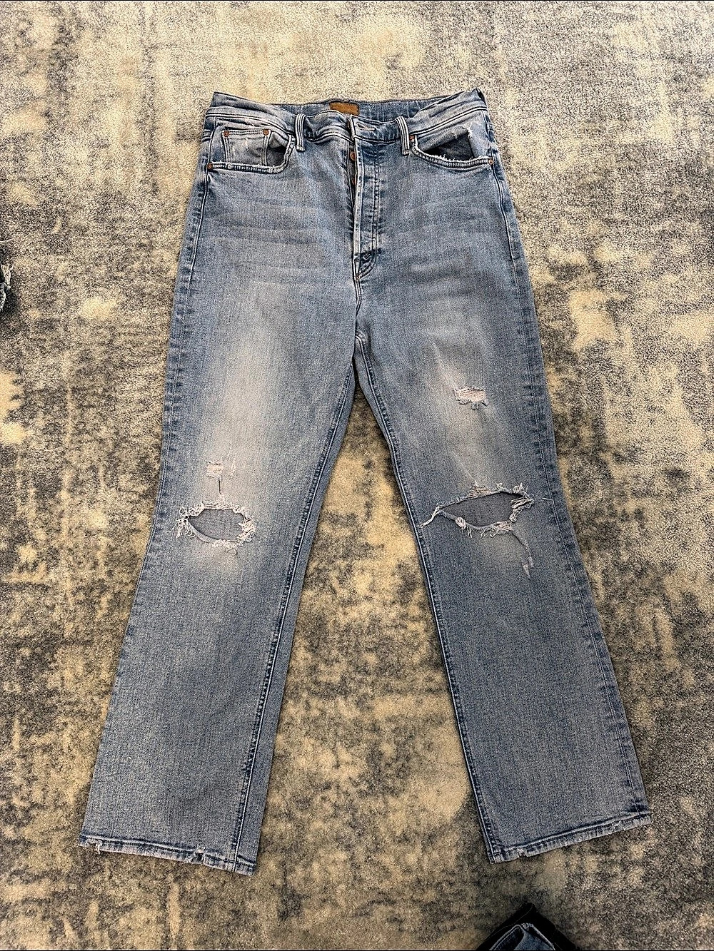 MOTHER The Tripper in Cut Flowers Jeans